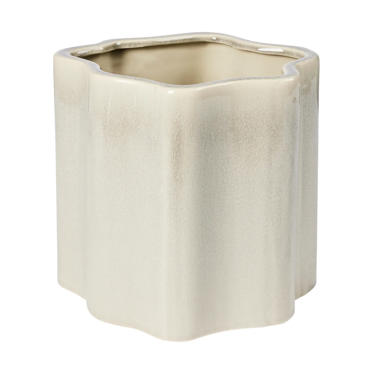 Broste Copenhagen Pot de fleurs Sonja H: Rainy Day Grey — vue 3