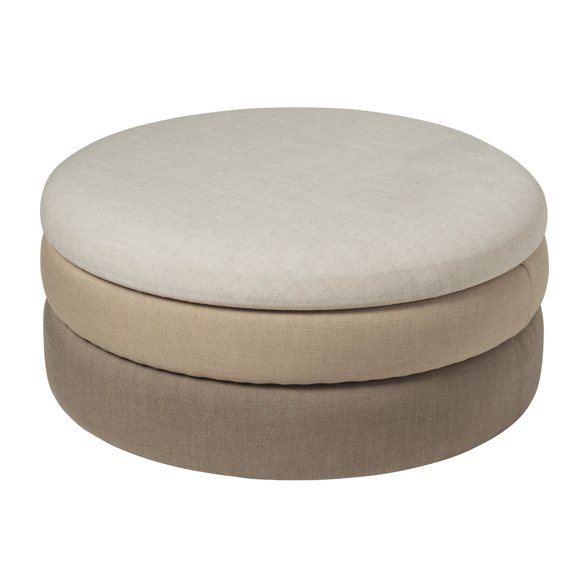 Broste Copenhagen Pouf Pond Beige shades