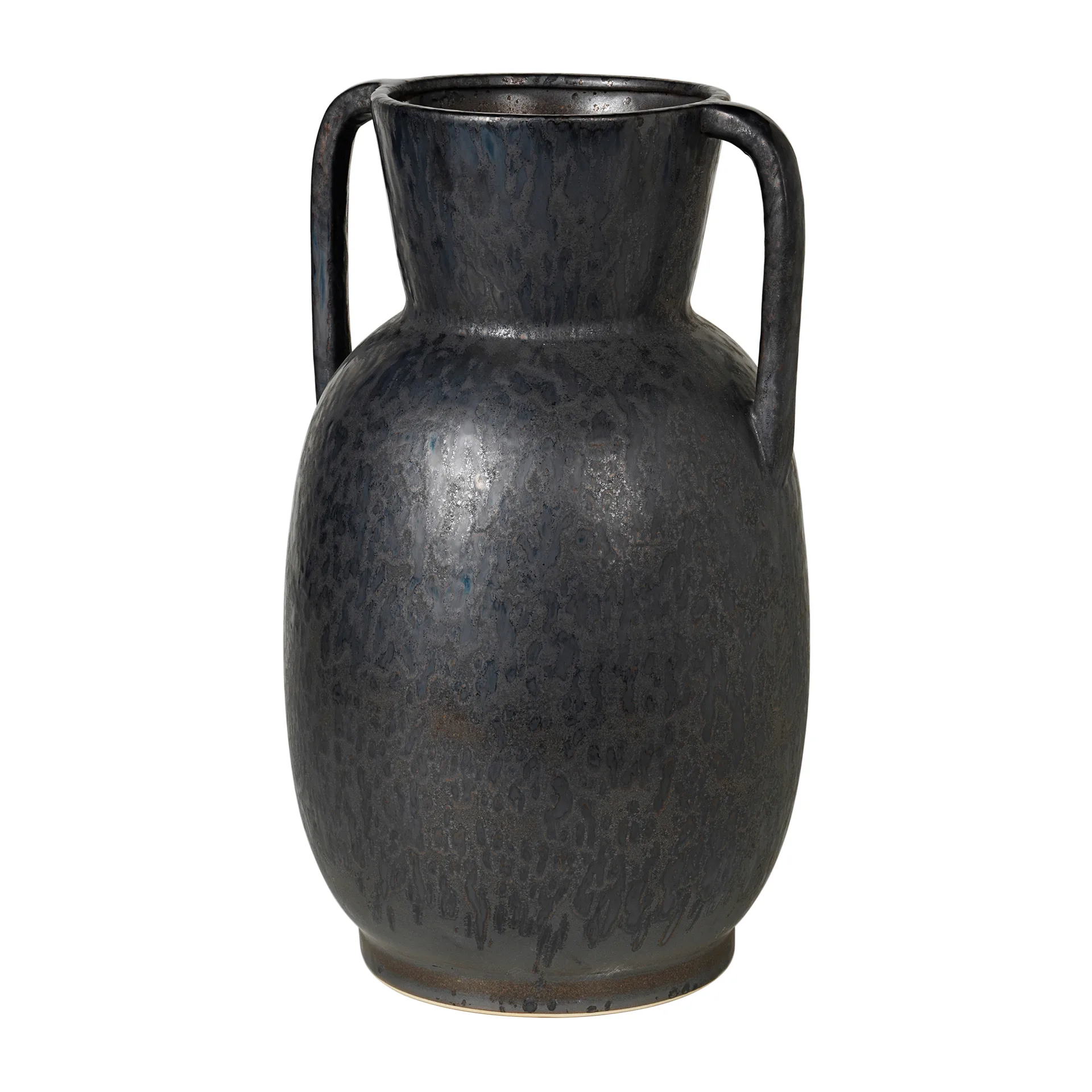 Vase Broste Copenhagen Simi keramikvase grå/sort H52 x Ø30 cm
