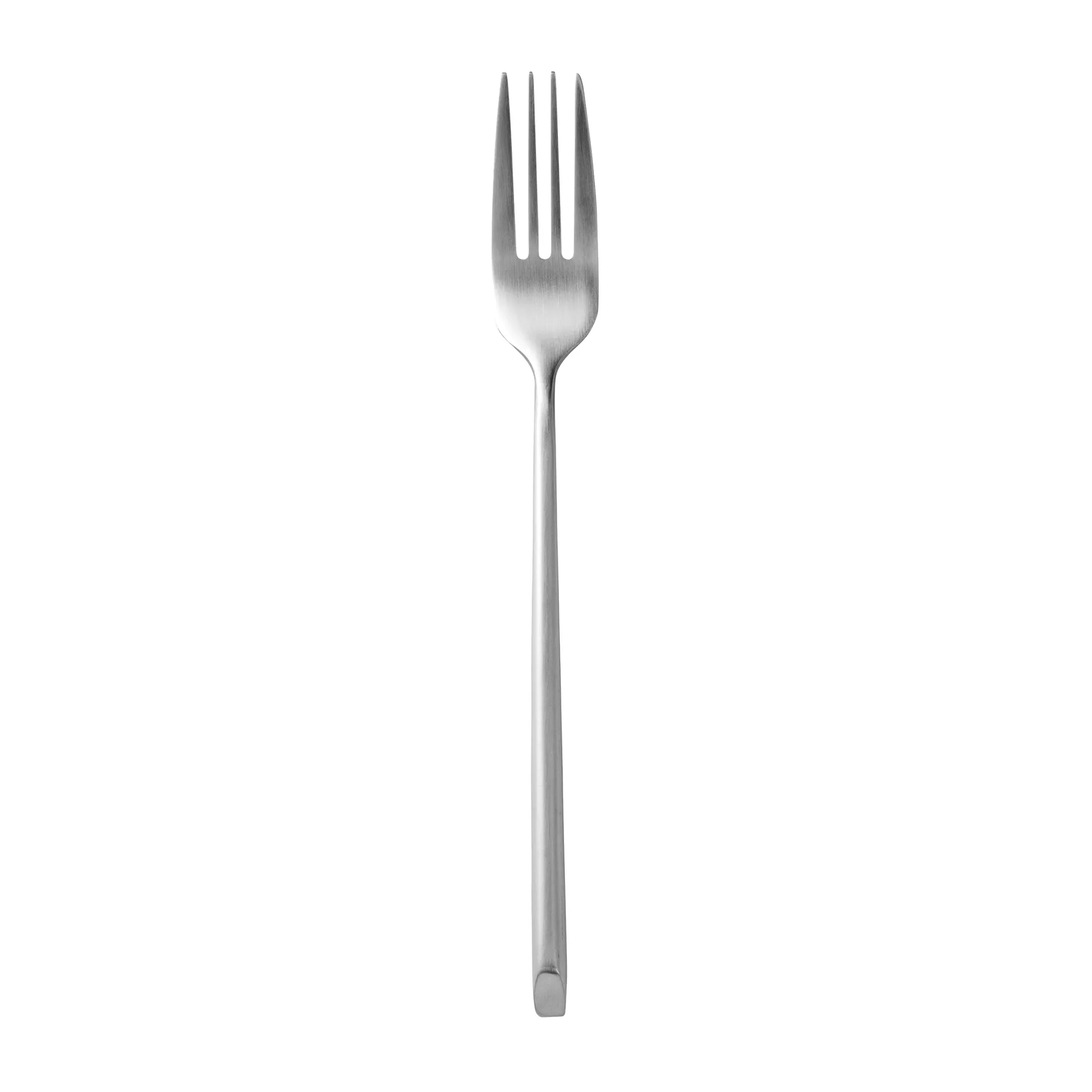 Spisegaffel Broste Copenhagen Sletten sølv rustfrit stål 21,8 cm