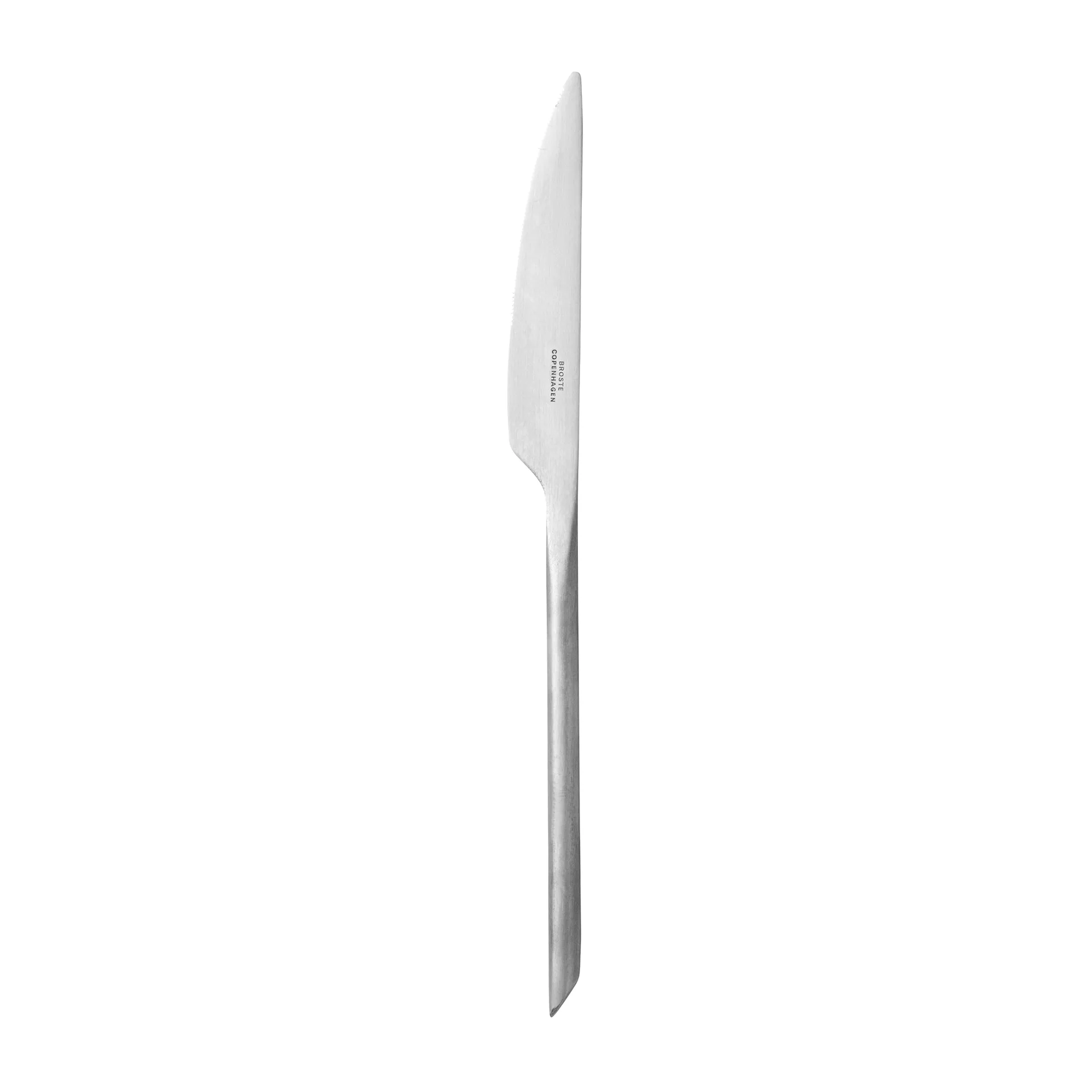 Spisekniv Broste Copenhagen Sletten Rustfrit stål Sølv 23 cm