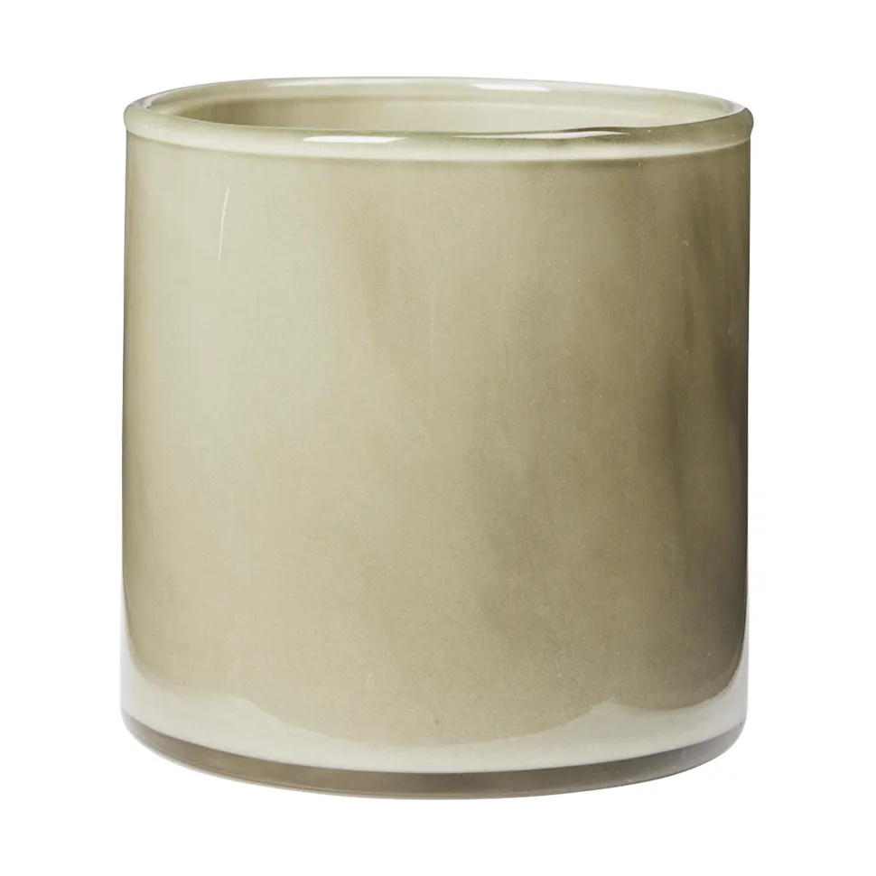 Broste Copenhagen Solai hurricane lanterne Light Green, Ø10 cm