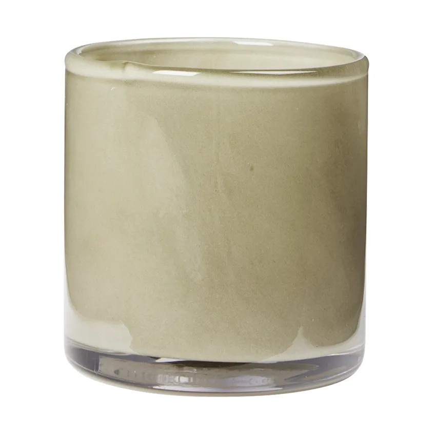 Broste Copenhagen Solai hurricane lanterne Light Green, Ø8 cm