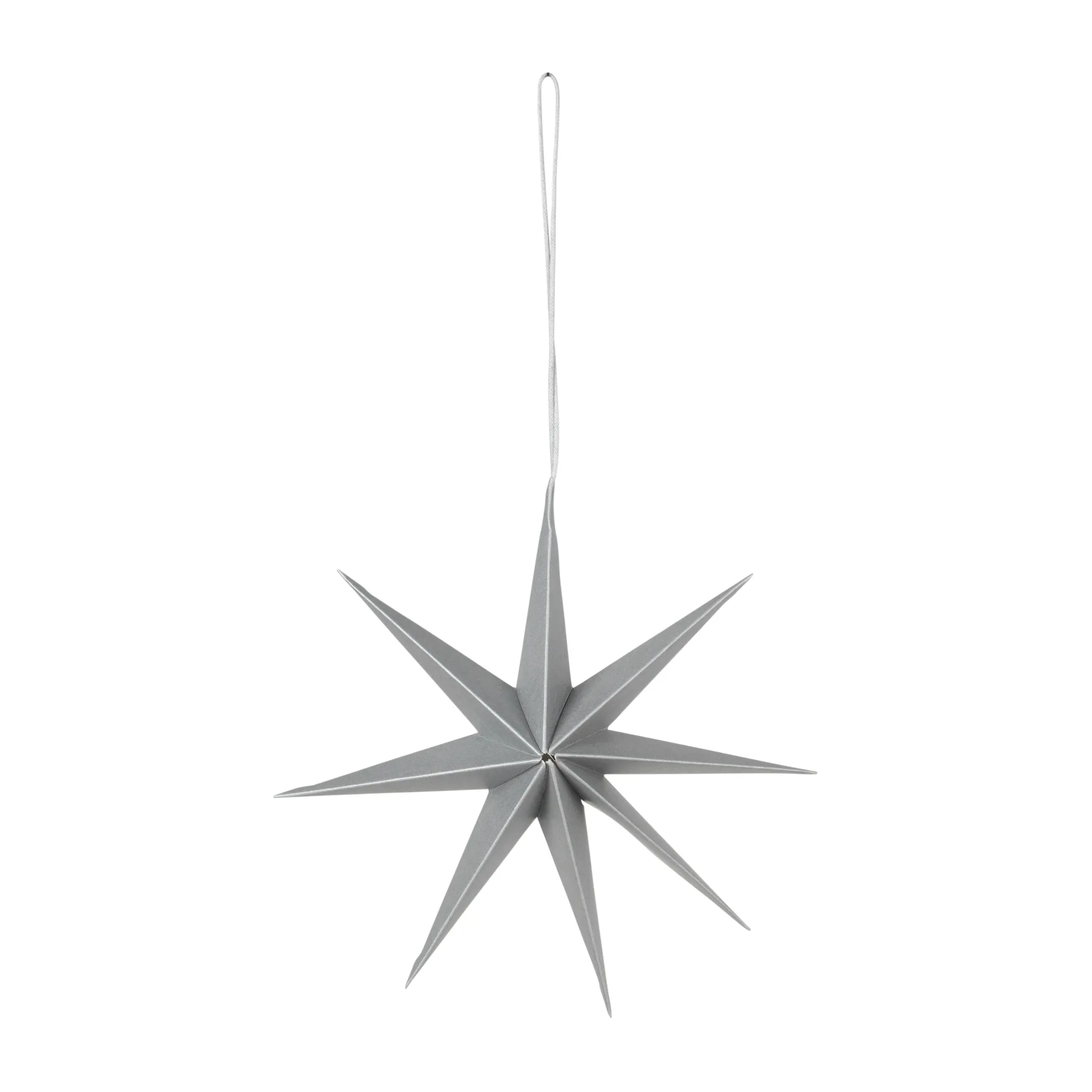Broste Copenhagen Star papirstjerne Ø15 cm Silver