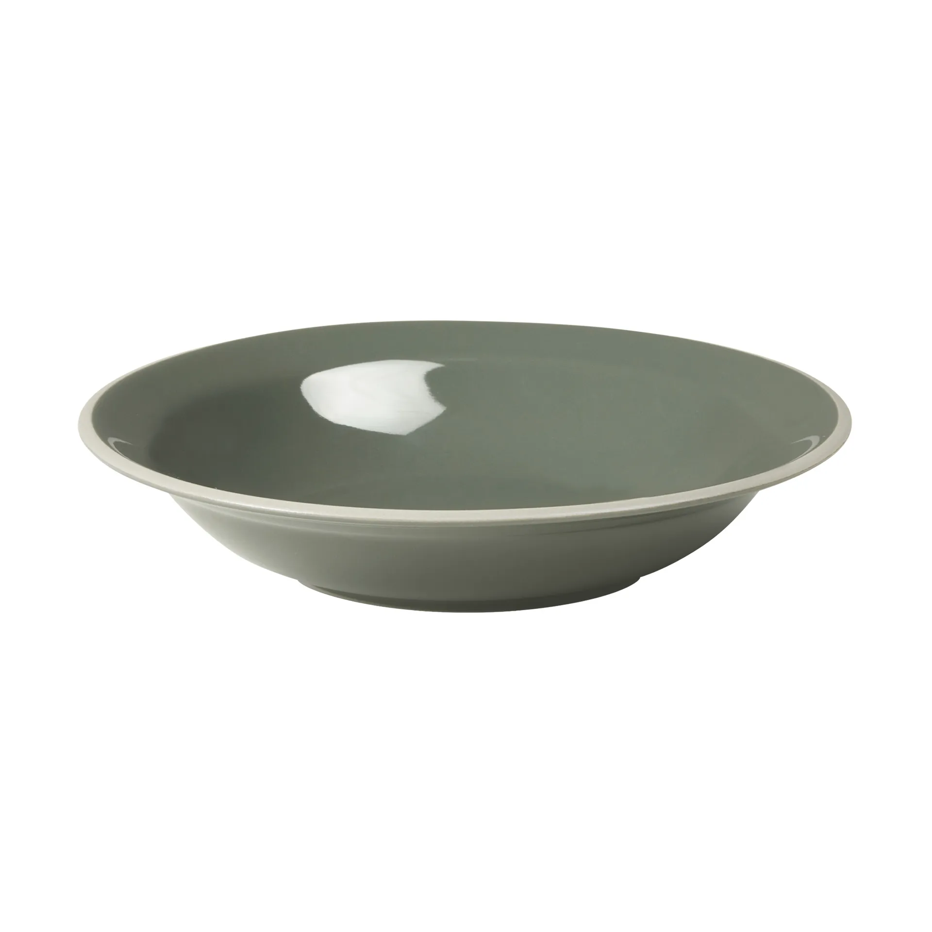 Broste Copenhagen Taverna dyb tallerken Ø24 cm Green