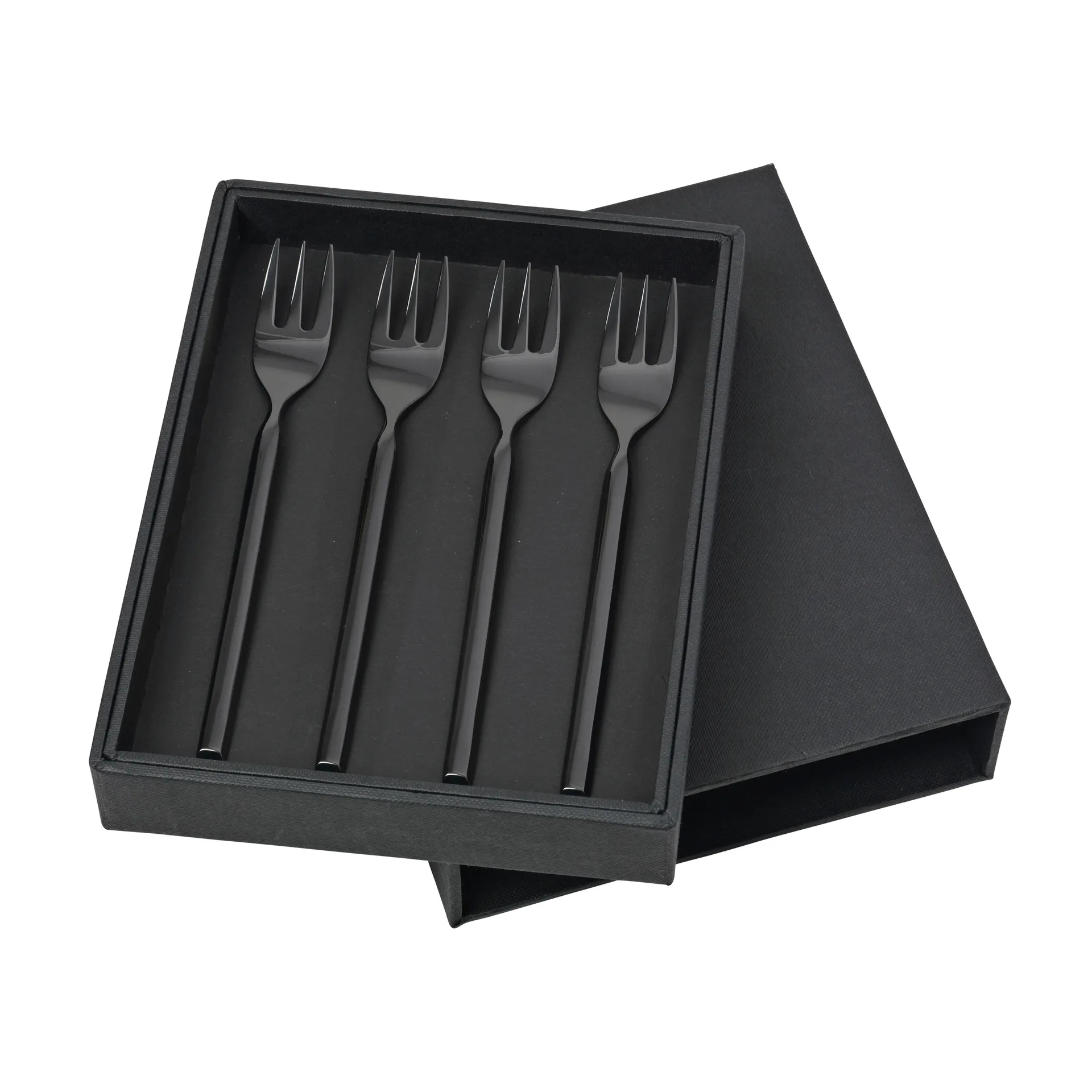 Broste Copenhagen Tvis gaffel 4-pack svart