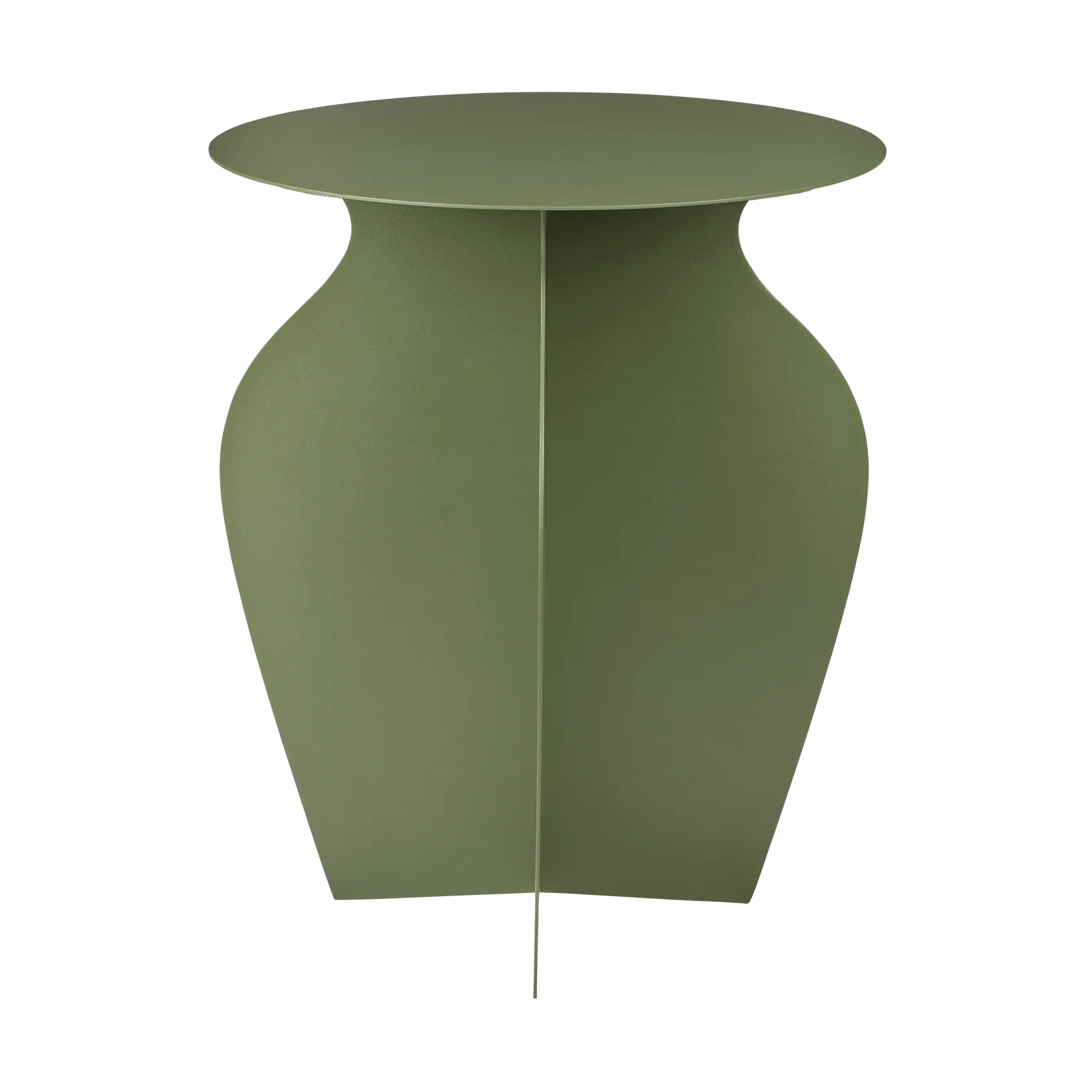 Broste Copenhagen Urna sidebord Ø35x45 cm Grape leaf green