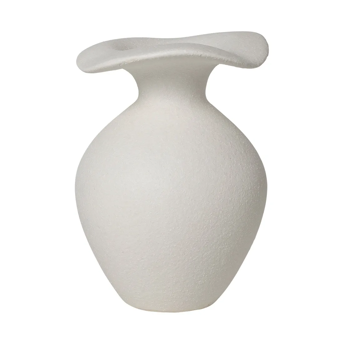 Broste Copenhagen Vase Florentina XS Blanc