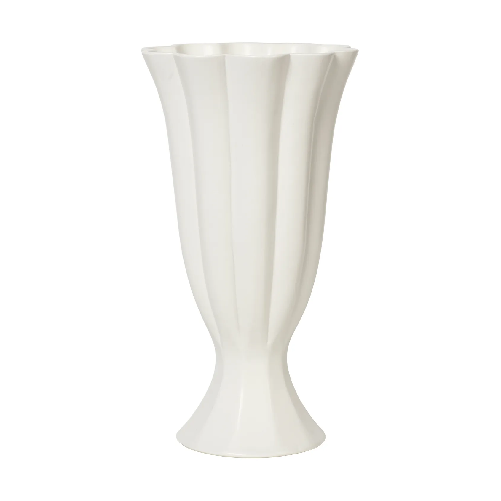 Broste Copenhagen Vase Heli L Cream