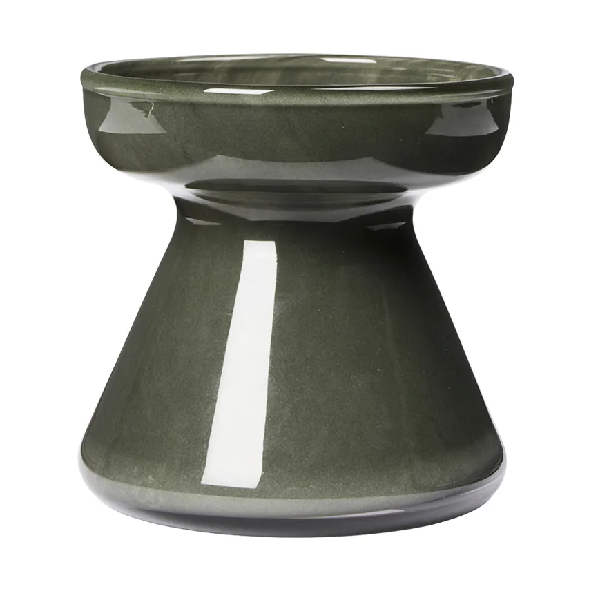Broste Copenhagen Vase Solai Dark Green,