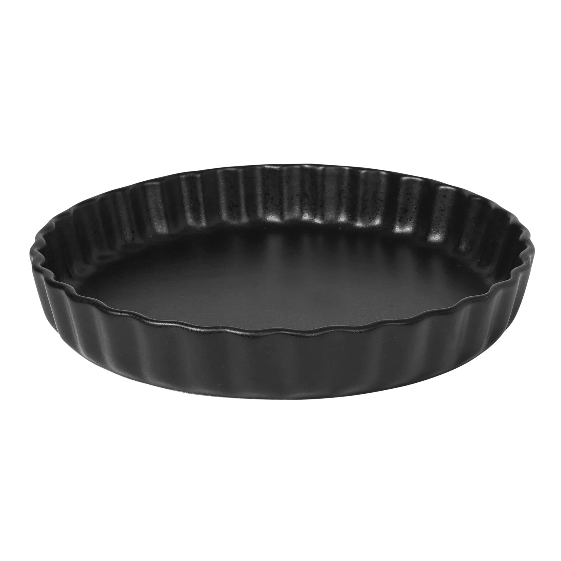 Ovnfast fad Broste Copenhagen Vig Ø29 cm sort stentøj