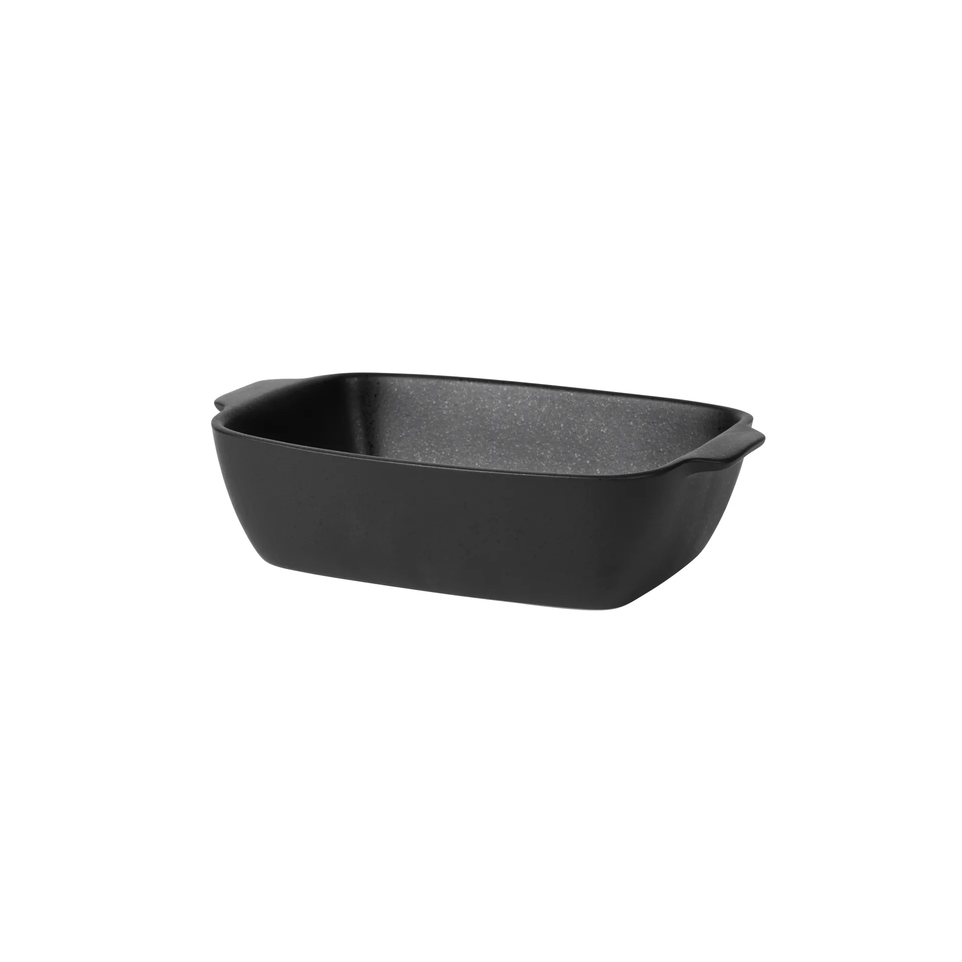 Ovnfast fad Broste Copenhagen Vig stentøj sort 25,5x16,5x6,5 cm