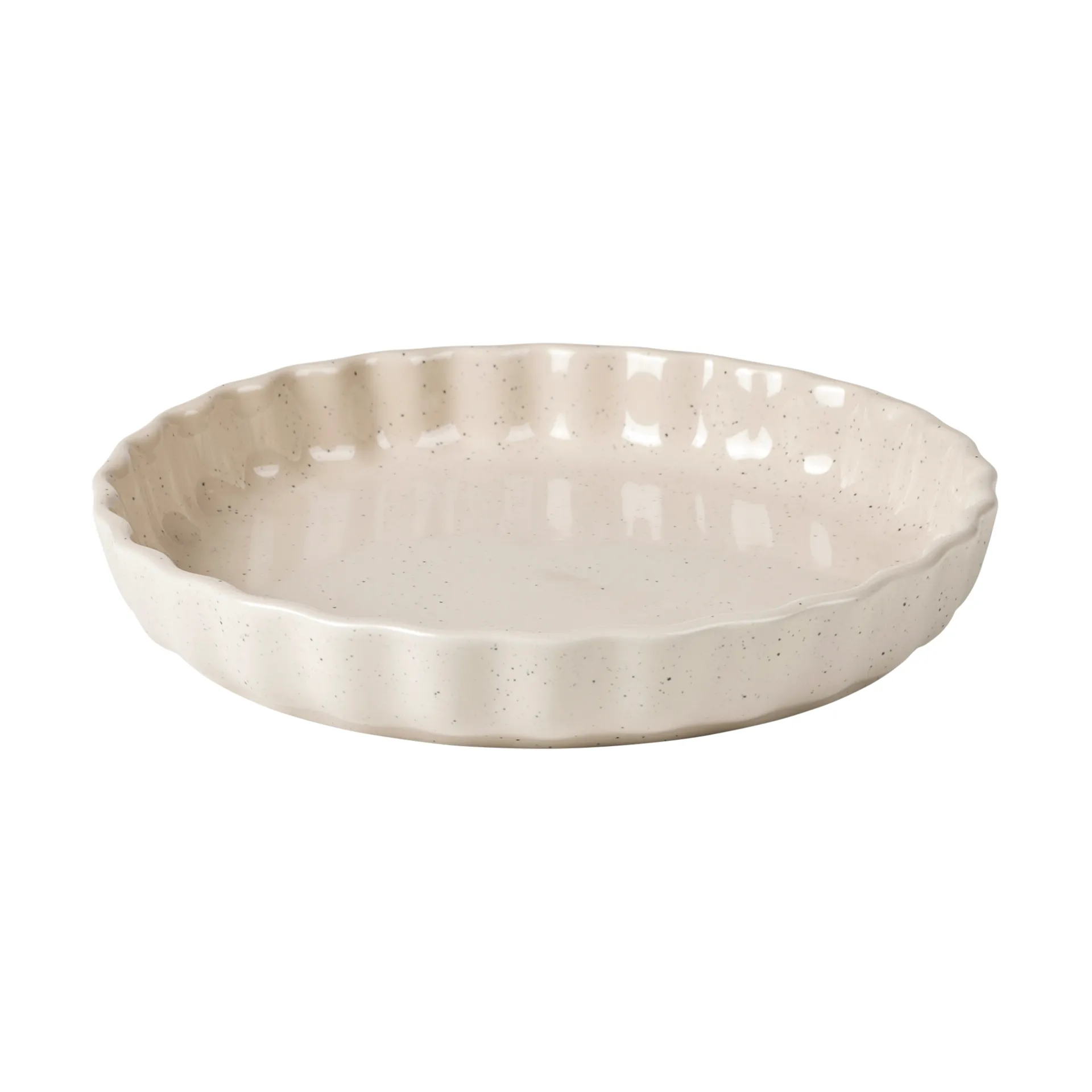 Broste Copenhagen Vig tærteform Ø29 cm Beige