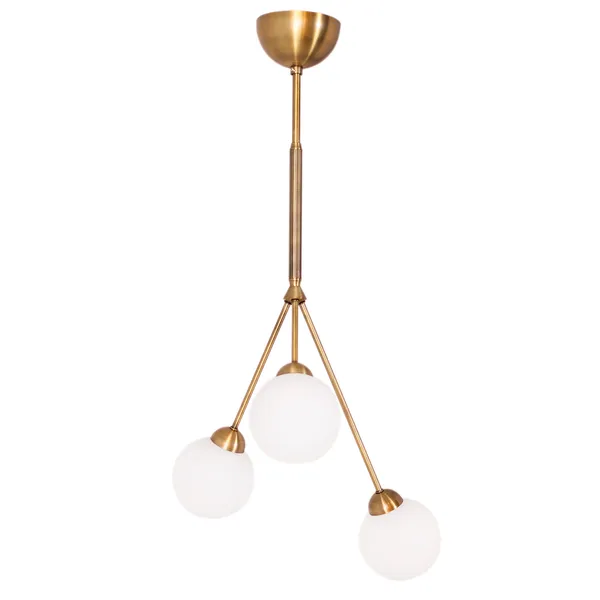 3Some taklampa, Antikguld