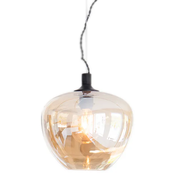Bellissimo taklampa, amber
