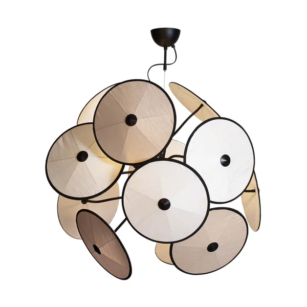 Cappello taklampa Ø82 cm, Matt svart