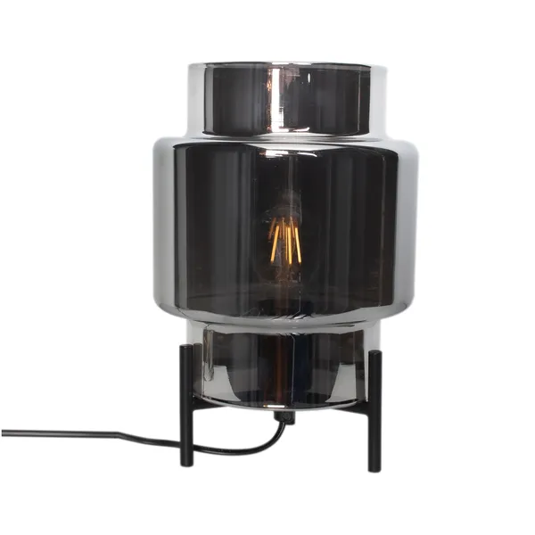 Ebbot bordslampa 29 cm, Smoke