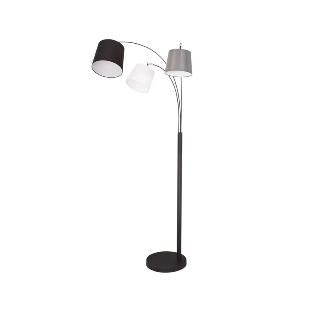 Foggy gulvlampe med 3 lyskilder, sort - By Rydéns - Stue - Moderne - Metal - Med flere lyskilder