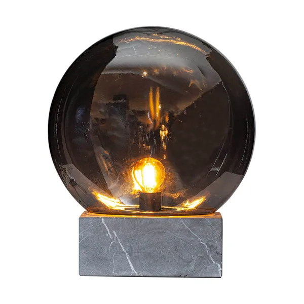 Glori bordslampa Ø30 cm, Rökgrå