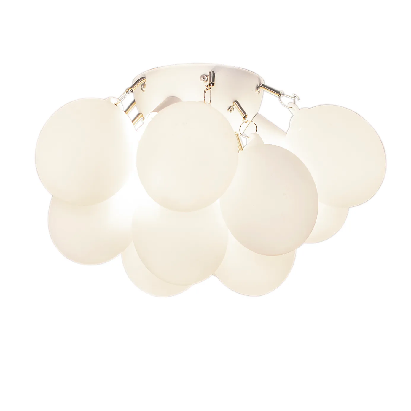 Gross Loftlampe Ø30 Matt White - By Rydéns - Stue - Design - Glas - Rund
