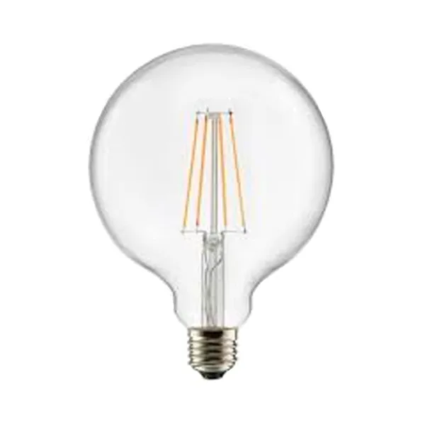 Lampa filament LED dimbar glob E27 4W, Ø9,5 cm