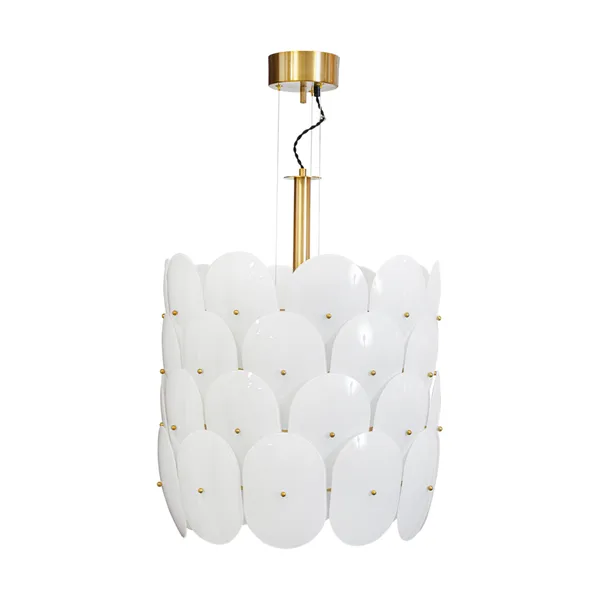 Omlott taklampa Ø50 cm, Mässing