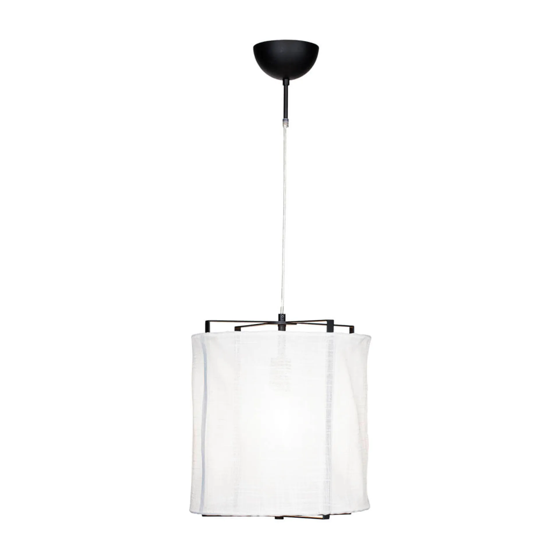 By Rydéns Softy pendel Ø35 cm Mat hvid/Mat sort