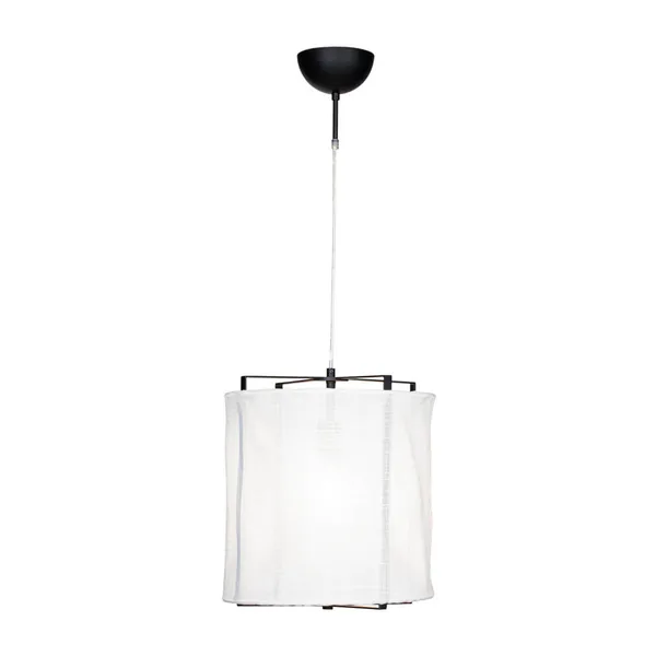 Softy pendel Ø35 cm, Mattvit-mattsvart