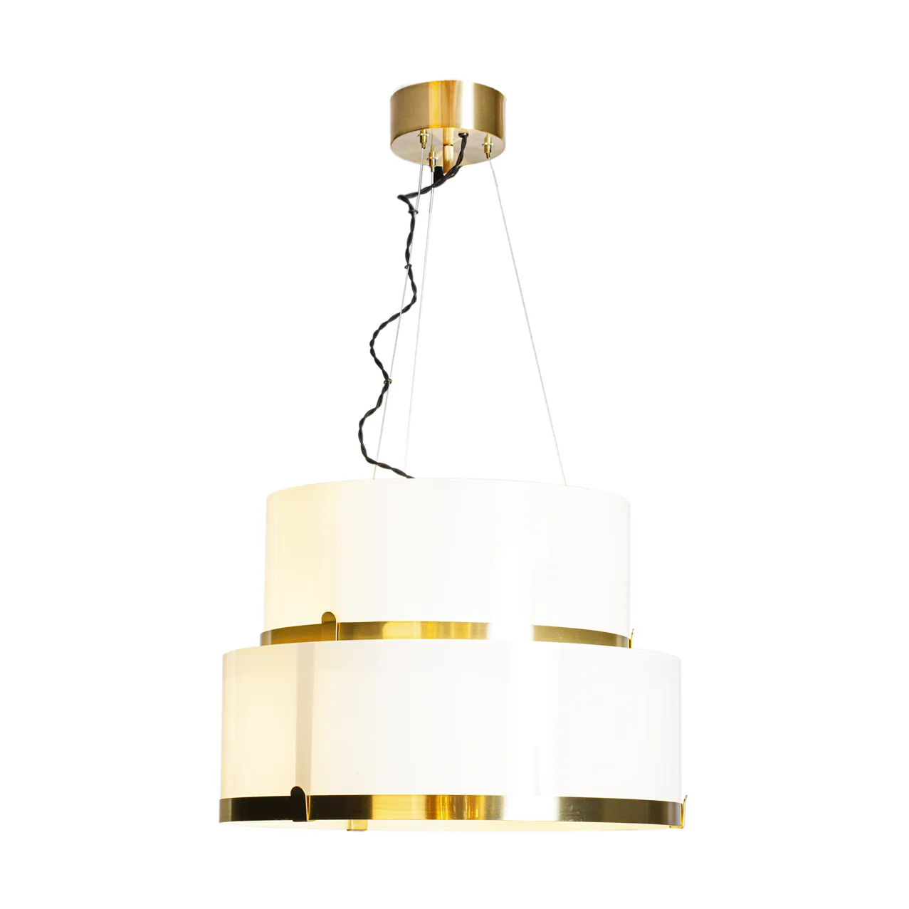 By Rydéns Suspension Marcel Ø Laiton-blanc