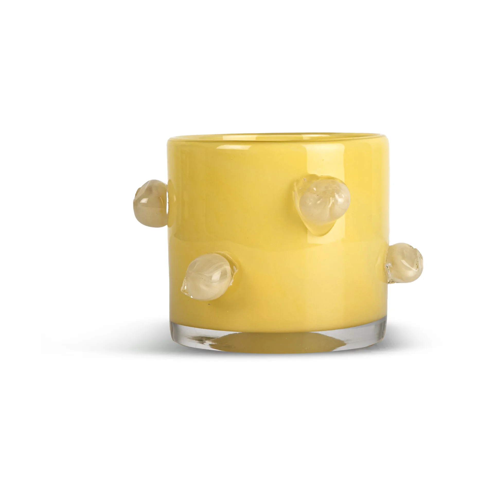 Byon Arlo ljuslykta XS &Oslash;10 cm Gul-beige