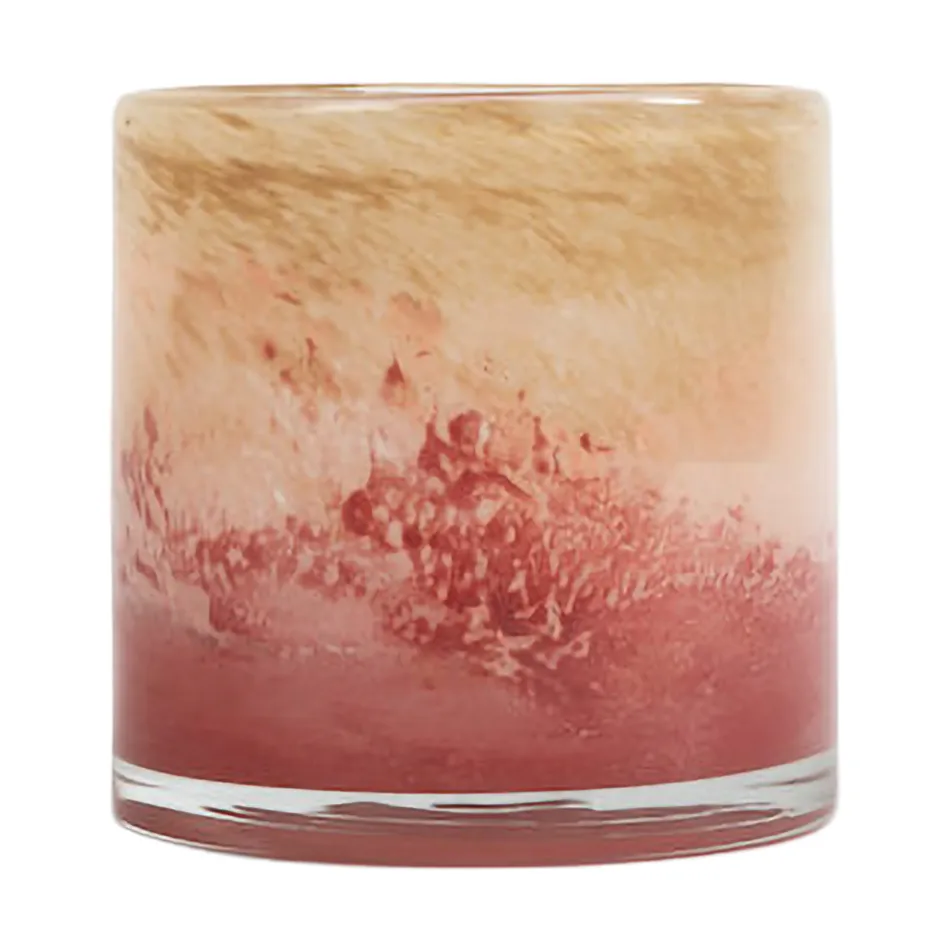 Byon Bougeoir Calore XS Ø Rose-beige-bordeaux