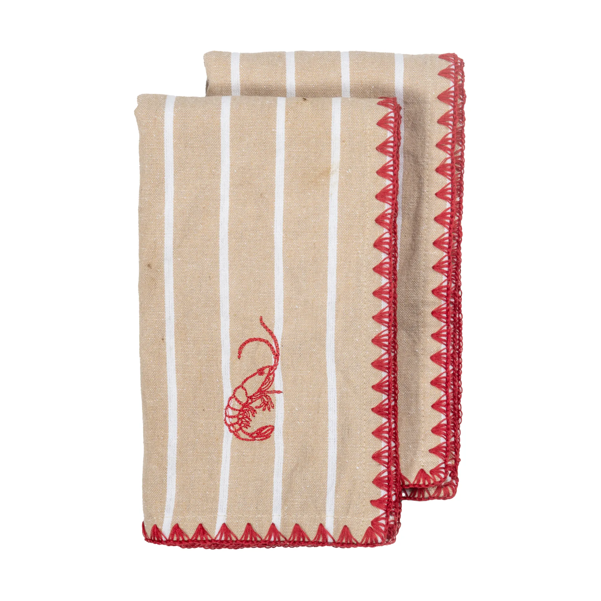Byon Bubba stofserviet 45x45 cm 2-pak Beige billede