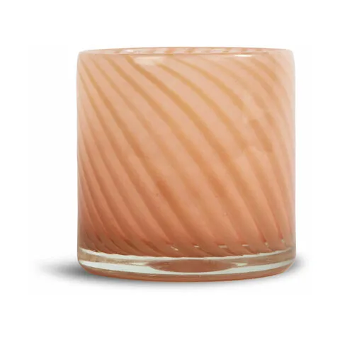 Byon Calore ljuslykta-vas M &Oslash;15 cm Rosa-beige