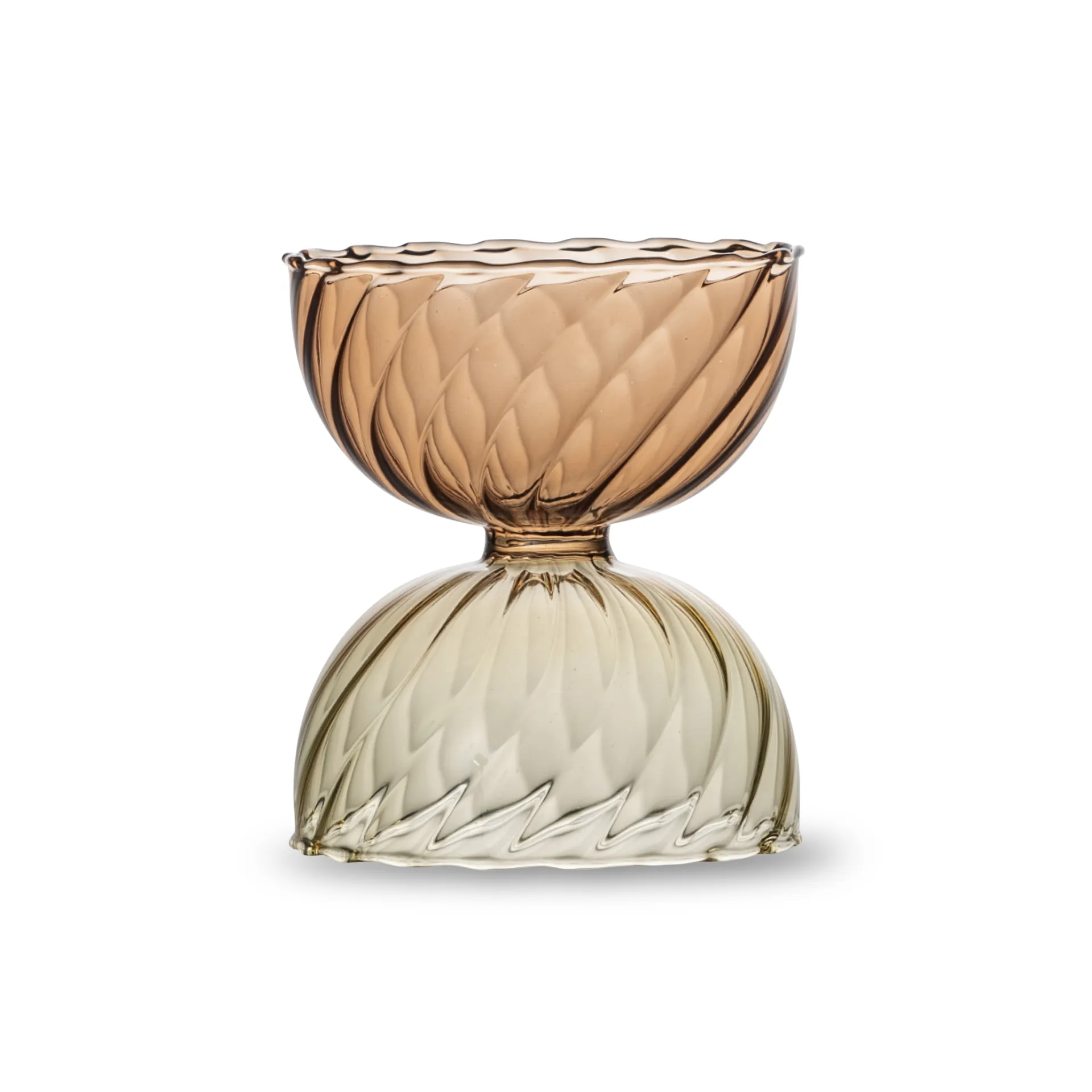 Byon Carameli sk&aring;l 13 cm Orange-beige