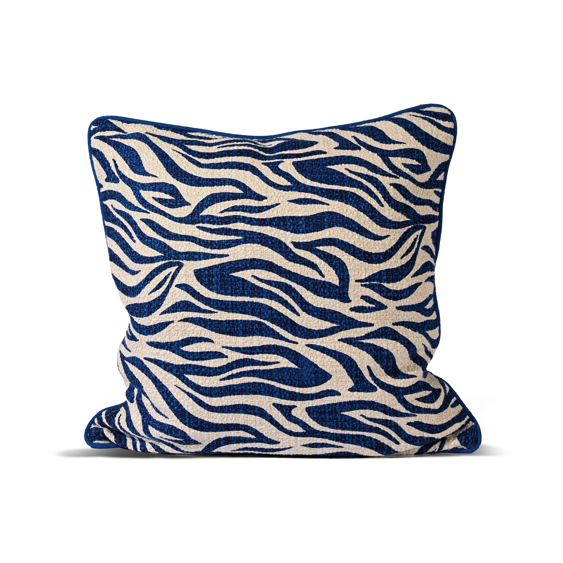 Byon Coussin Anima M cm Zebra-bleu