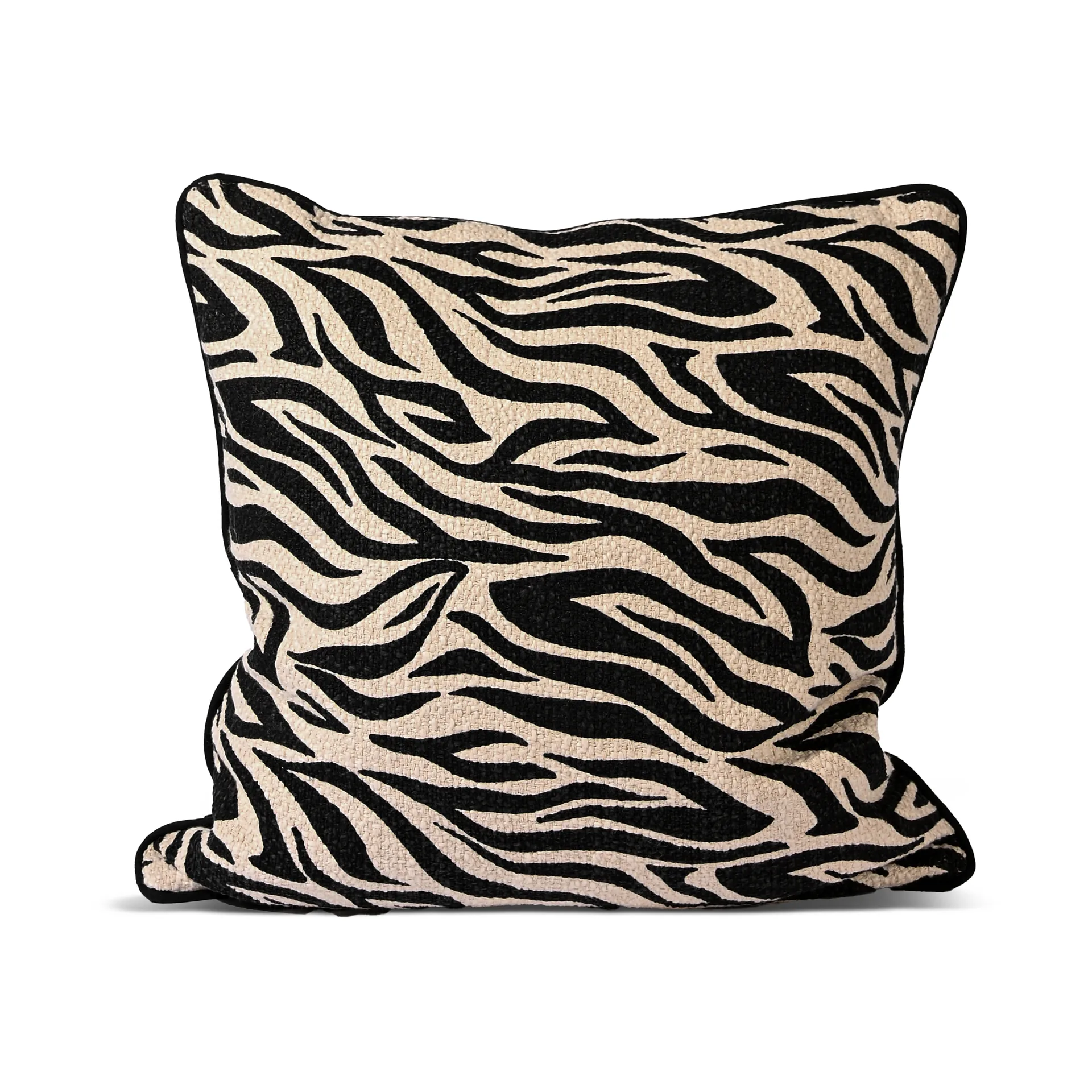 Byon Coussin Anima M cm Zebra-noir