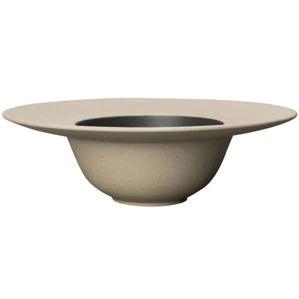 Fumiko sopptallrik, Beige