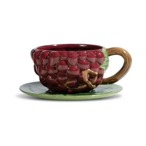 Grape kopp med fat 26 cl