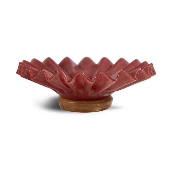 Lori skål M Ø18 cm, Bordeaux