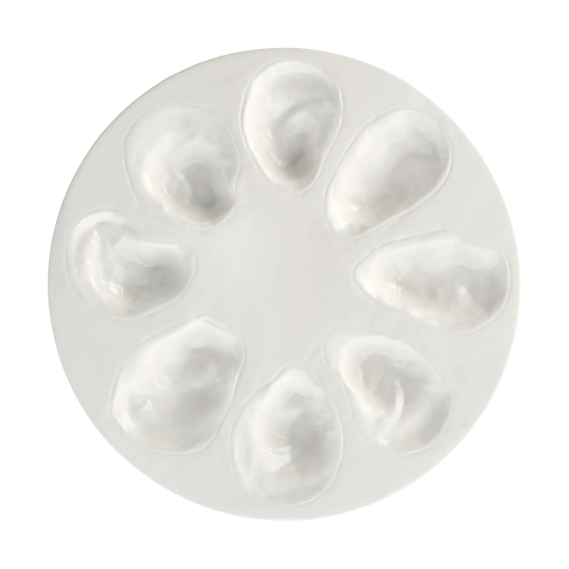 Byon Oyster tallerken Ø27 cm Hvid