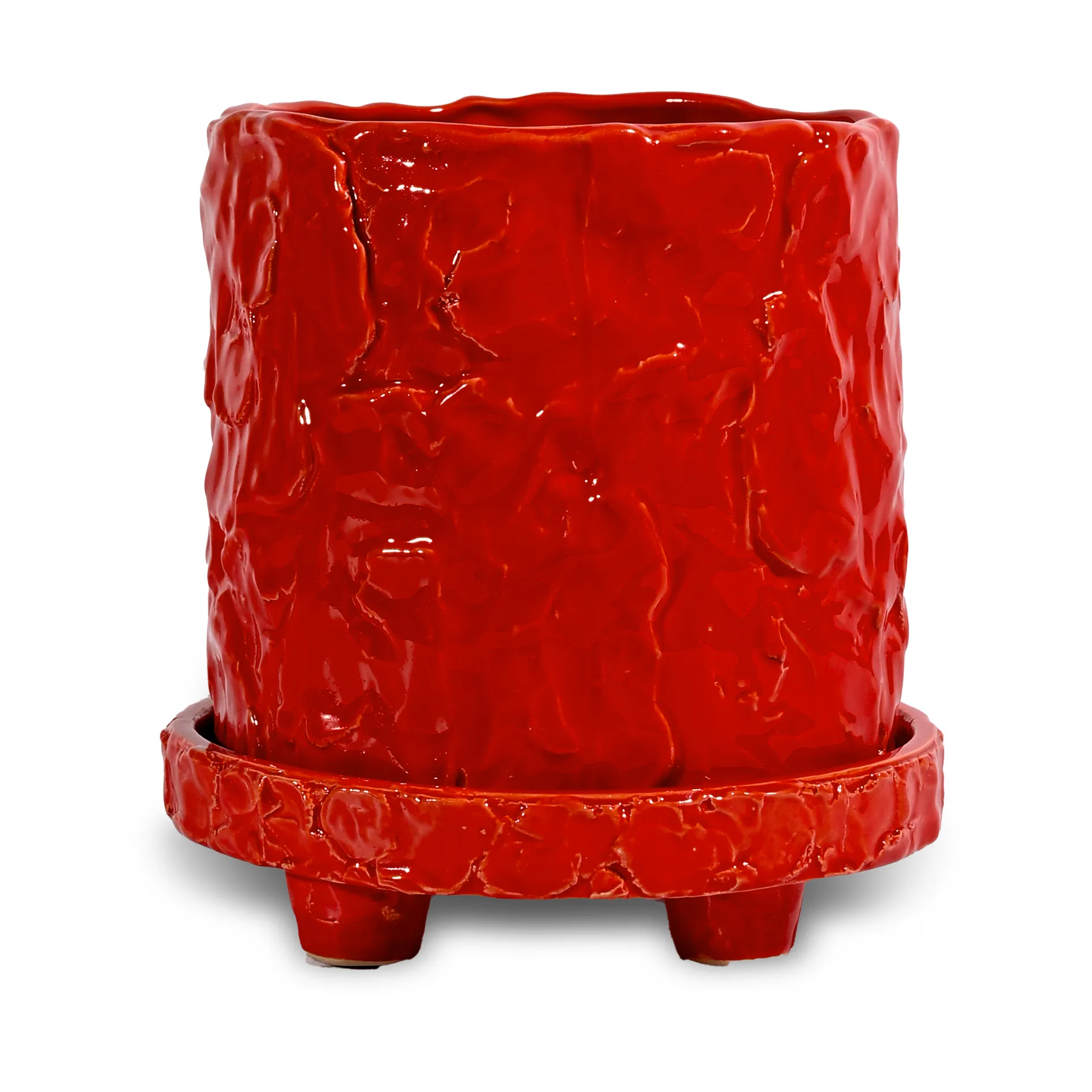 Byon Pot Muddy S Ø17,5 cm Rouge