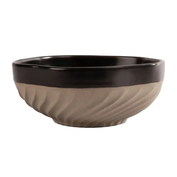 Swirl skål Ø11 cm, Svart