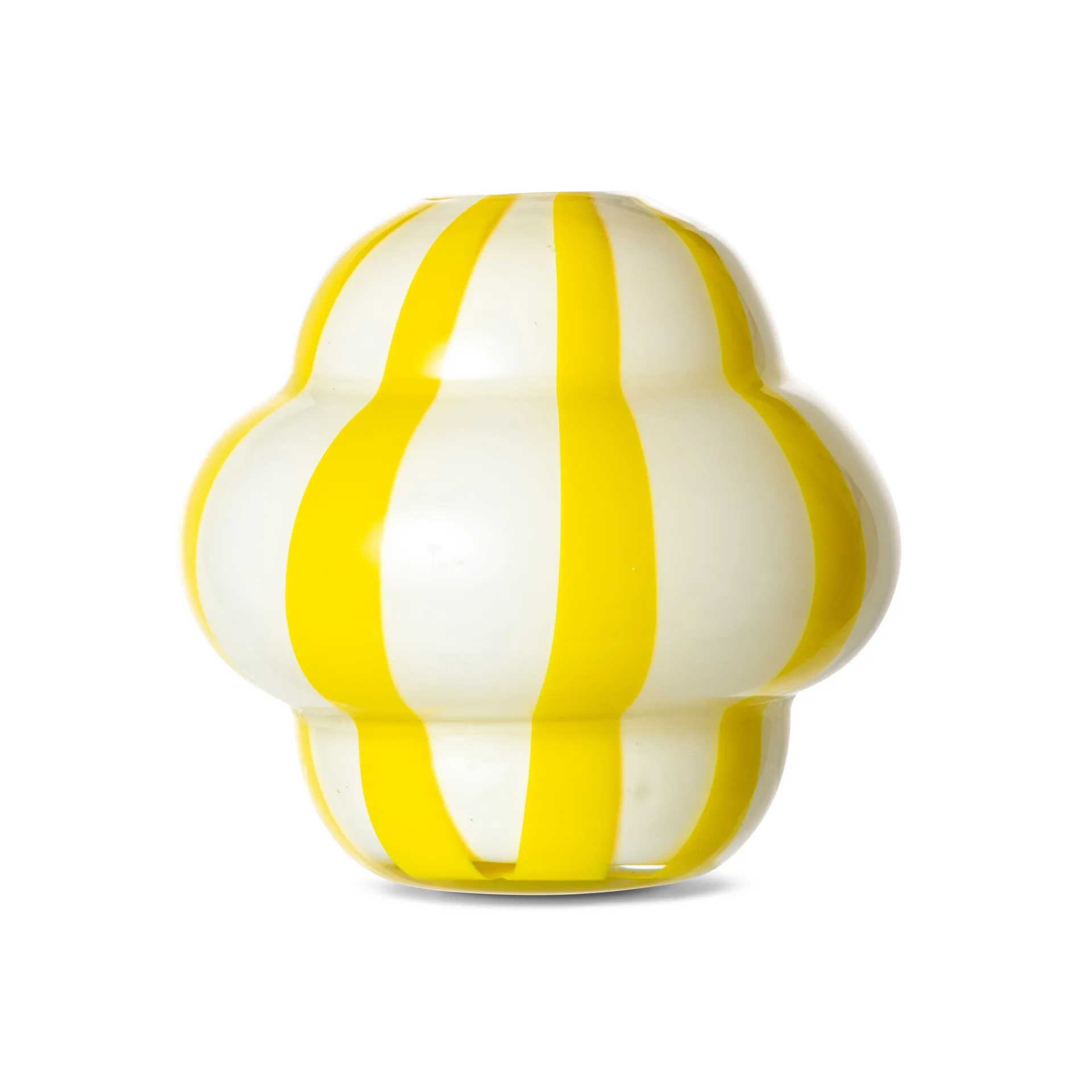 Byon Vase Curlie Jaune
