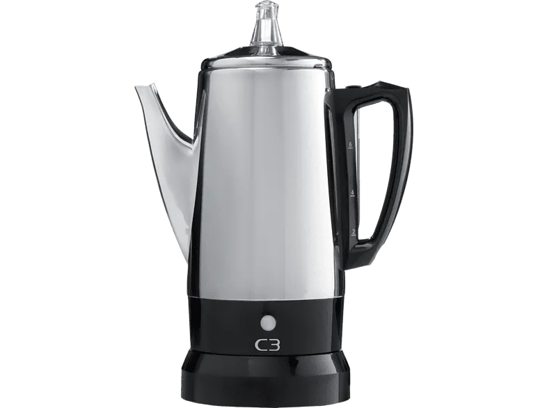 C3 Perkolator rustfrit stål 6kp Rustfrit stål