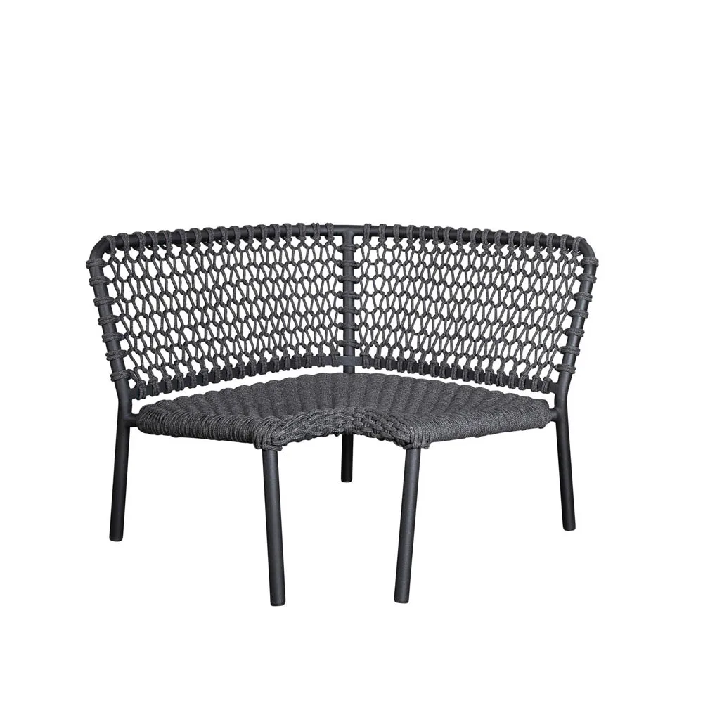 Cane-line Canapé modulaire Ocean Dark grey, angle