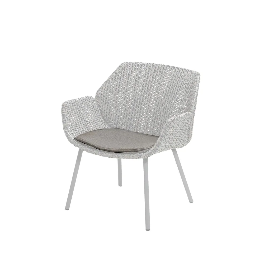 Cane-line Coussin pour fauteuil lounge Vibe Cane-Line Natté taupe