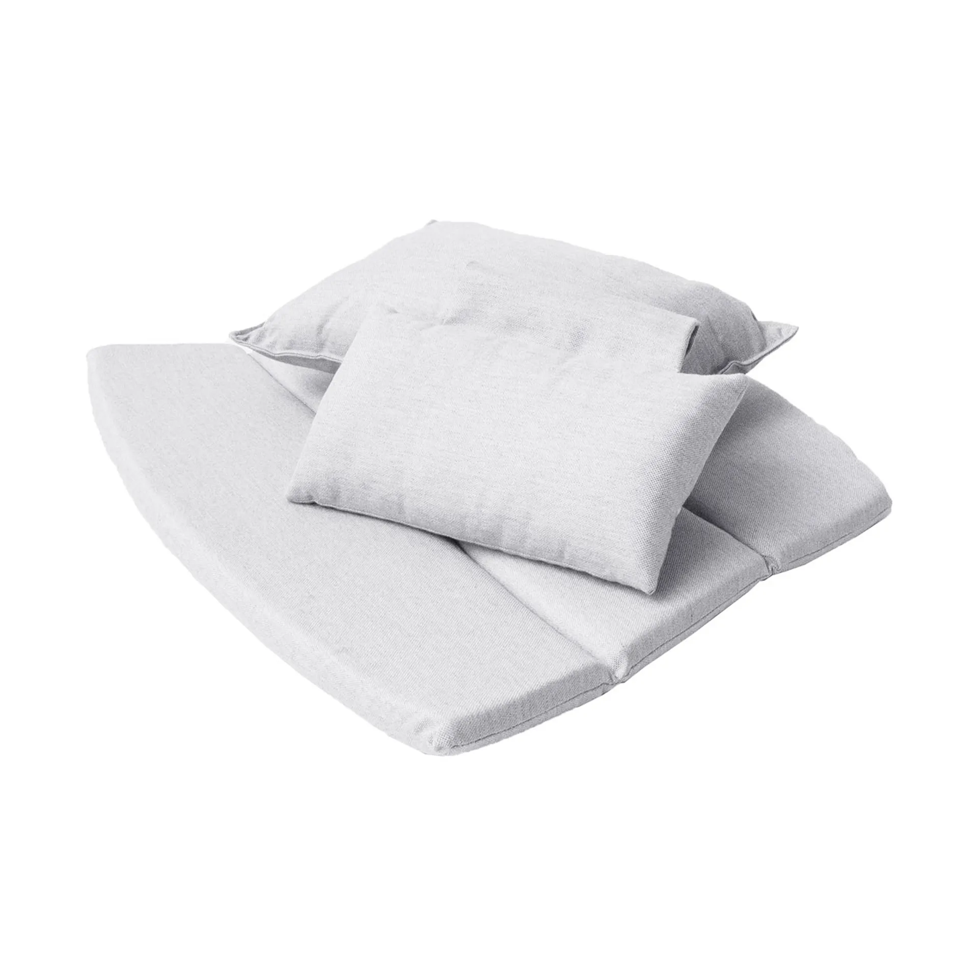 Cane-line Coussins pour fauteuil lounge Breeze dossier haut Cane-line Natté light grey