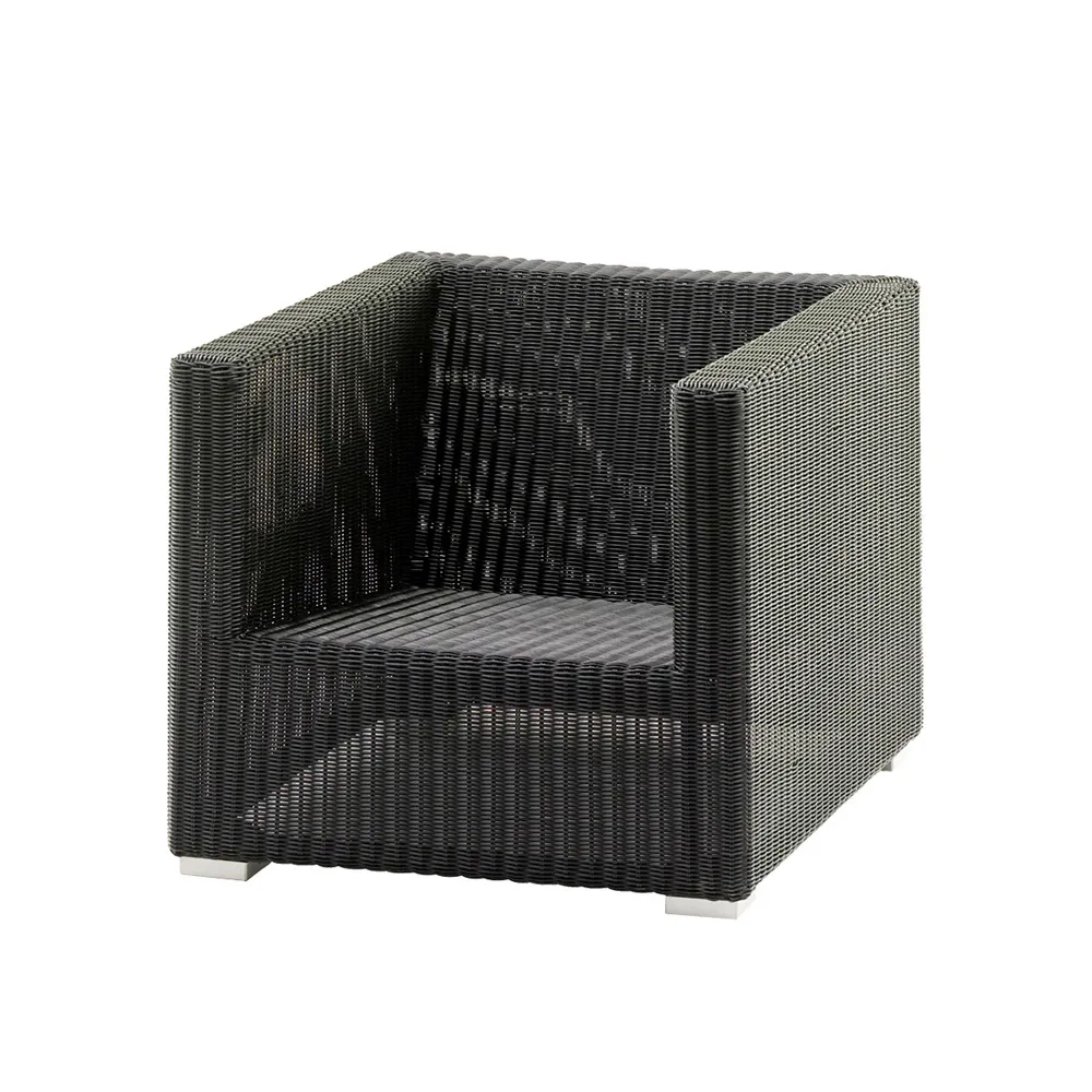 Cane-line Fauteuil lounge Chester Graphite