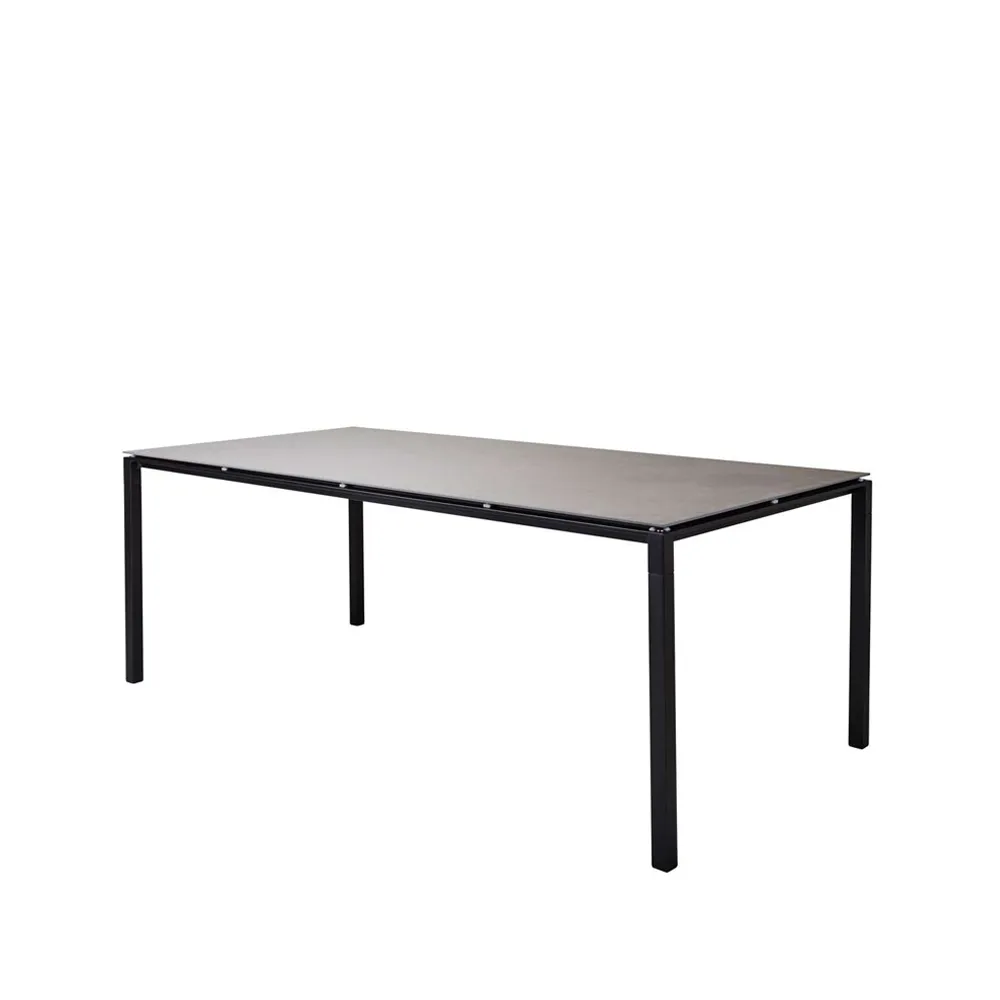 Cane-line Table à manger Pure Basalt grey-lava grey cm