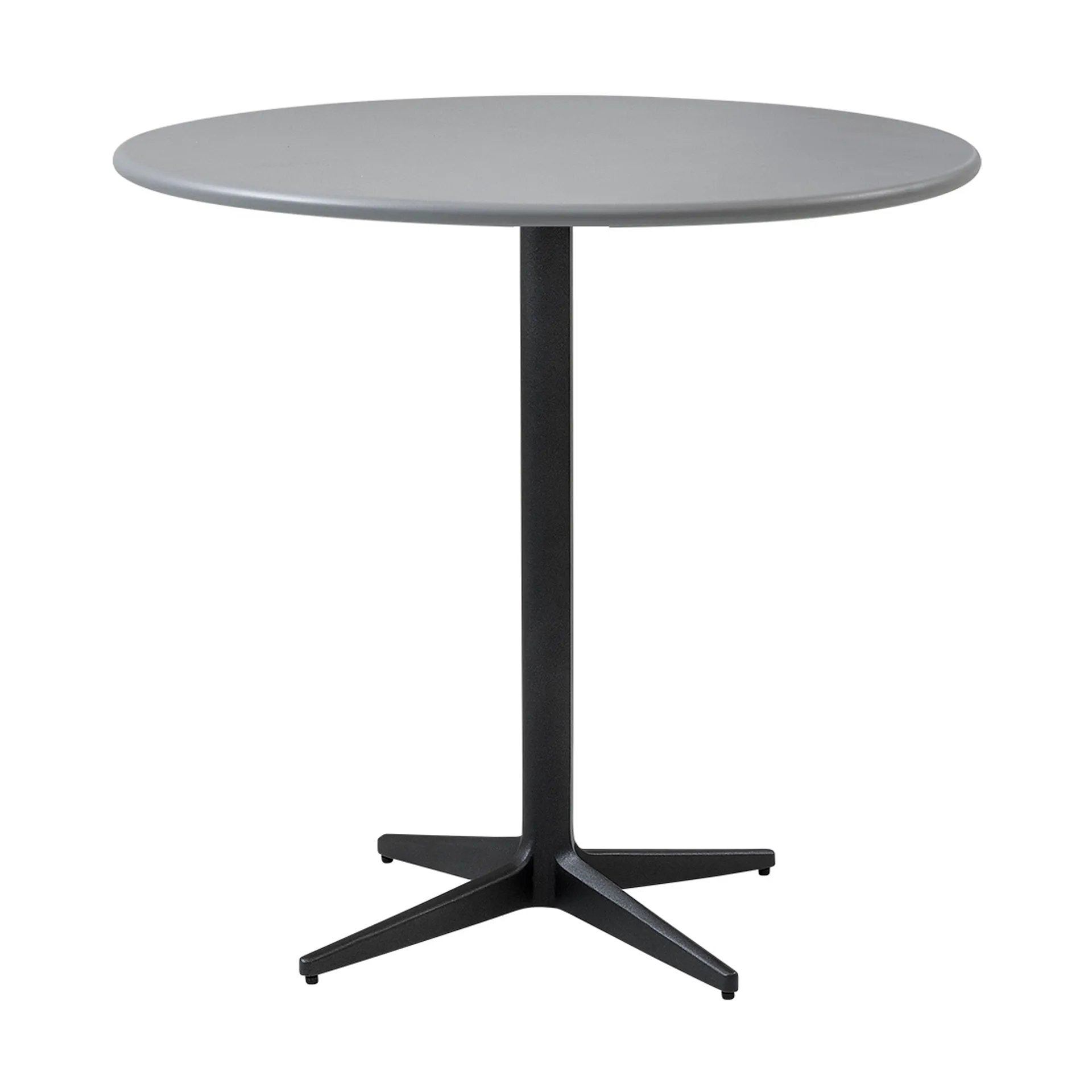 Cane-line Table de café Drop Ø Light grey-lava grey